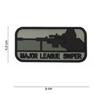 major league sniper embleem pvc